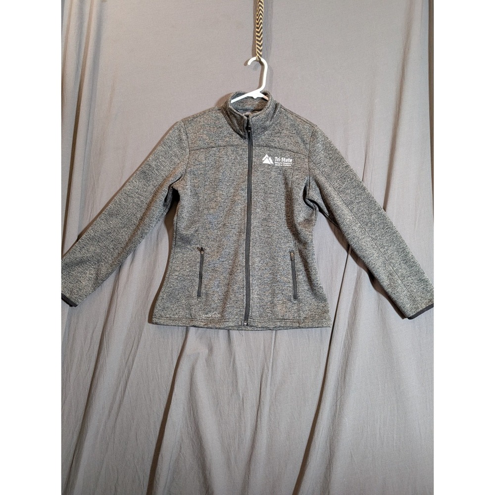 Eddie Bauer Storm Repel Soft Shell Jacket Company Logo Size Small Long Sleeve